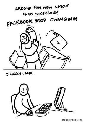 Facebook Changes Cartoon
