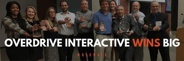 Overdrive Interactive Wins 9 Awards at 2016 NEDMA Awards
