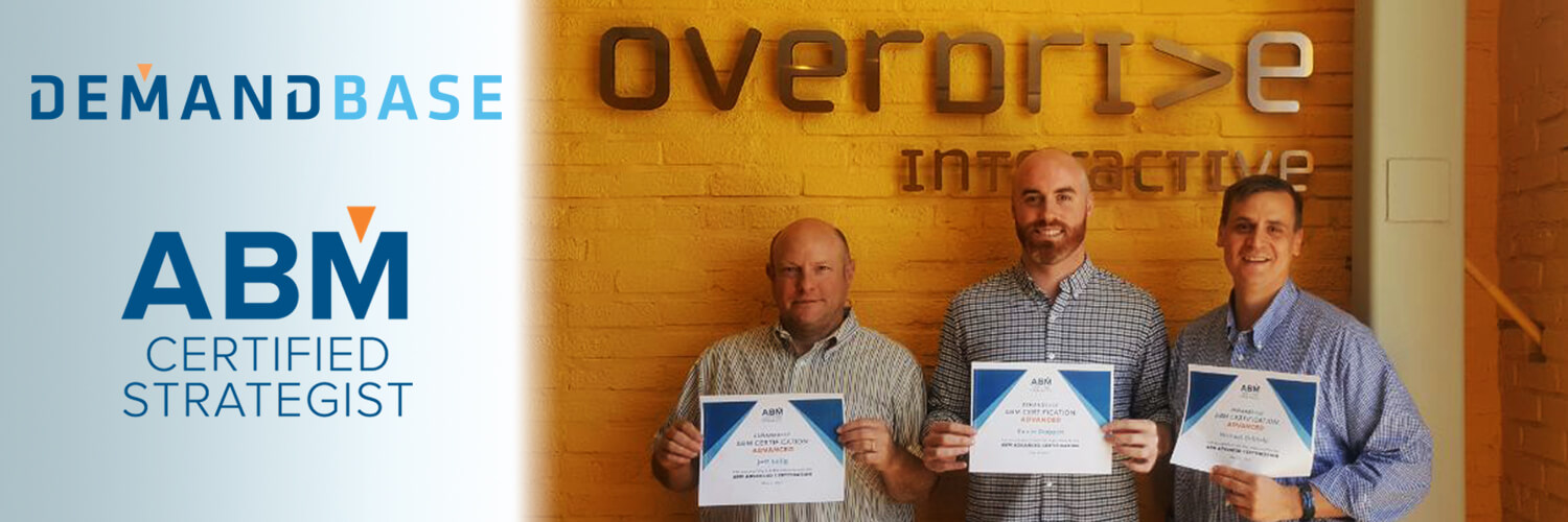 Overdrivers Get ABM Certified by Demandbase