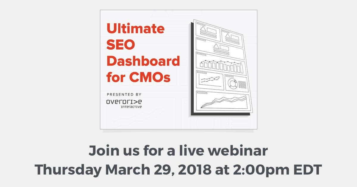 The Ultimate SEO Dashboard for CMOs