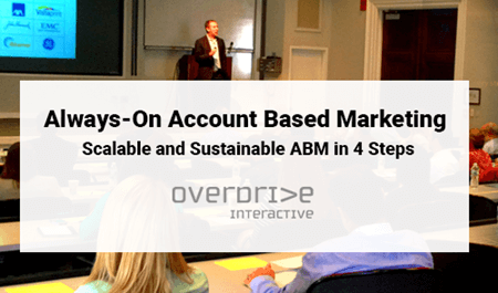 Always-On Account Based Marketing