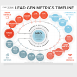 Lead Gen Metrics Timeline 
