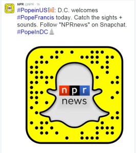 NPR Snapchat