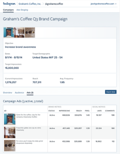 ad insights screenshot