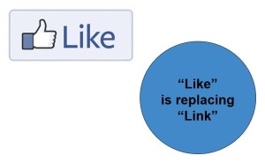 like is replacing link