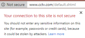 not-secure-website